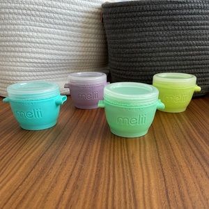 Melii snap and go baby food containers - 4 oz